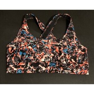 Under Armour Sports Bra Size Small Removable Pads Colorful